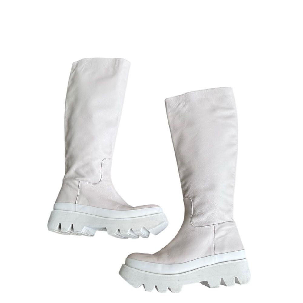Paloma Barceló Soft Leather Boots in cream 40 - Picture 9 of 12